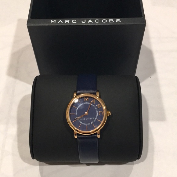 Marc Jacobs Classic STRAP, Rose Gold/Navy Watch main image 7